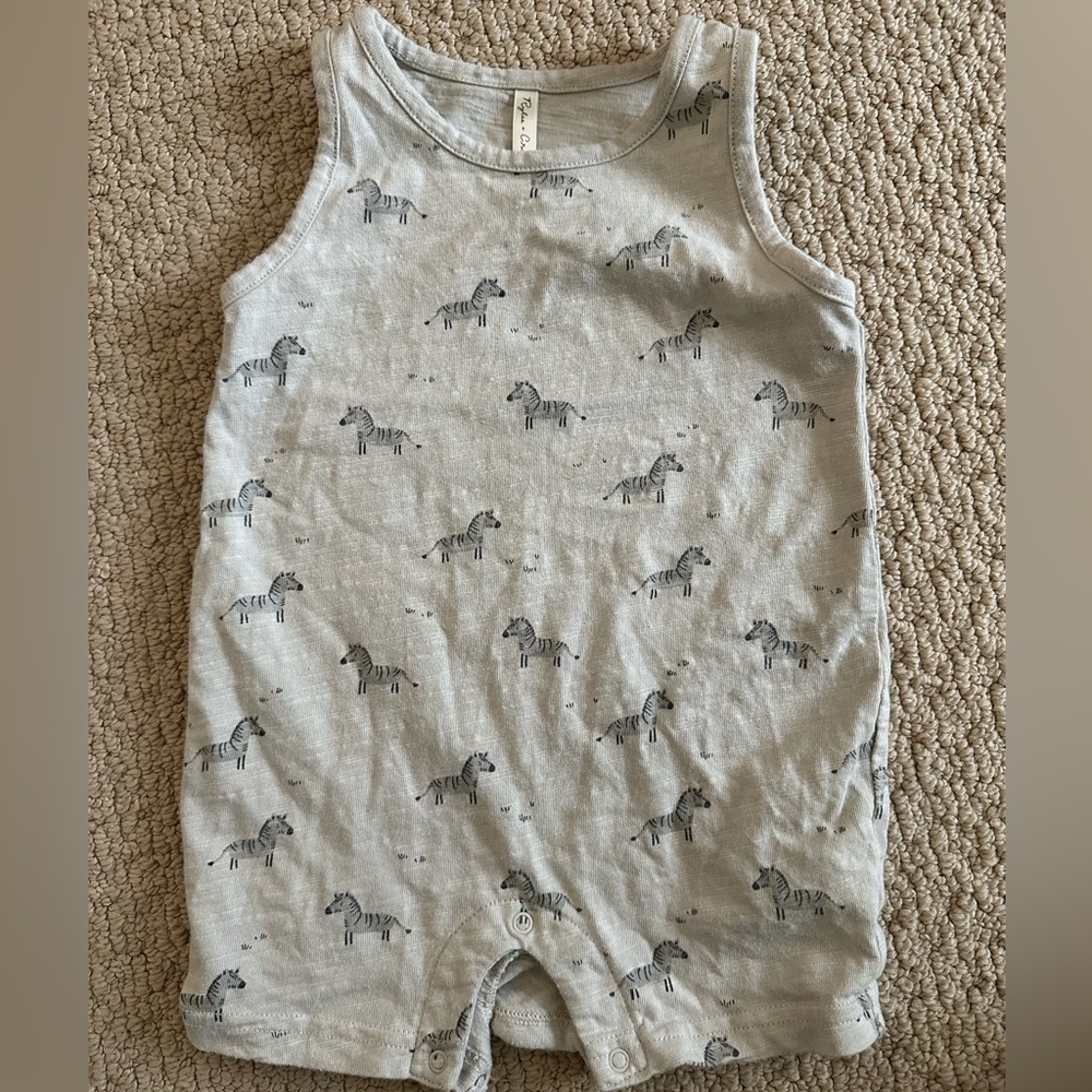 Rylee & Cru baby boy romper